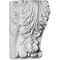 Ekena Millwork 4"W x 3 3/8"D x 7 1/8"H Leaf Corbel COR04X03X07LE - alternate 1